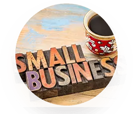 Small Business CTA masked circle