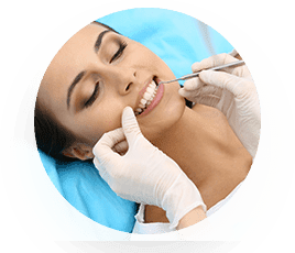 Dental Care CTA masked circle